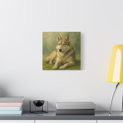 Thor – The Light Within Premium Poster Print, Canvas Wall Art —  Animal Portrait, Light Hybrid, Animal Lover Gift, LoveWord, Pet Art, Inspirational Wall Art, Hybrid Portrait, Rescue Animal, Art Print, Canvas Art, LoveWord Limited Edition Print