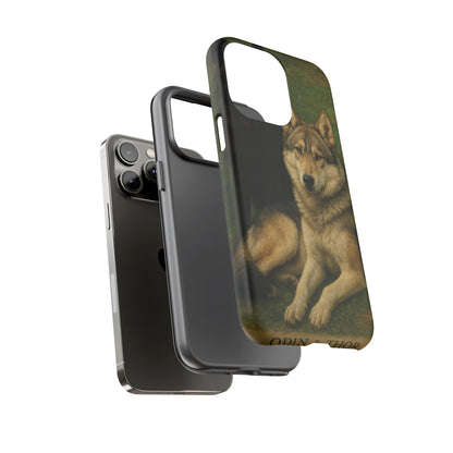 The Hybrids Legends Phone Case — Odin & Thor Vintage Canine Art Protective Cover