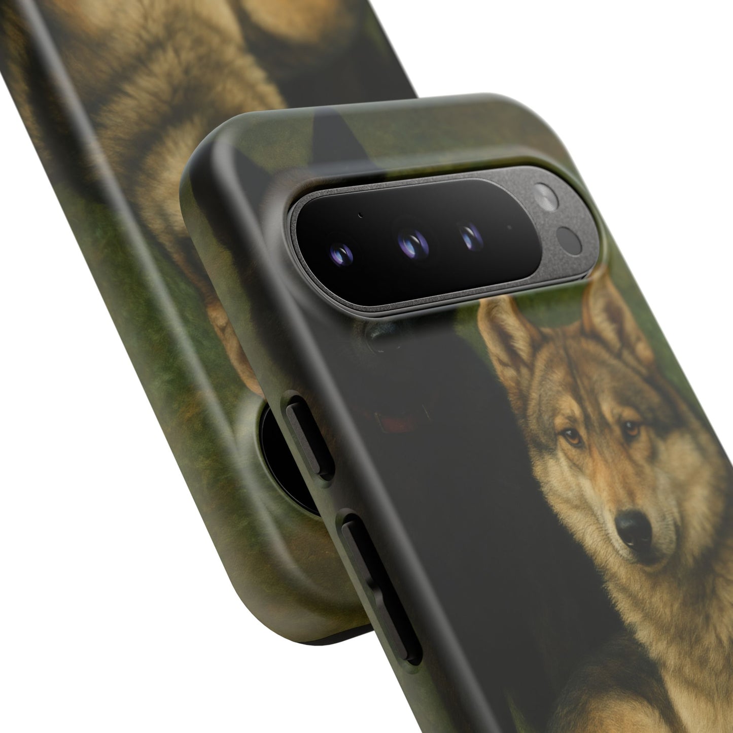 The Hybrids Legends Phone Case — Odin & Thor Vintage Canine Art Protective Cover