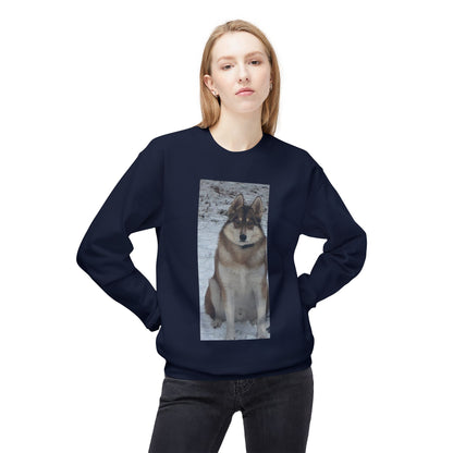 Wolf Portrait Crewneck Sweatshirt
