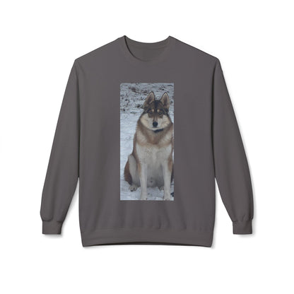 Wolf Portrait Crewneck Sweatshirt