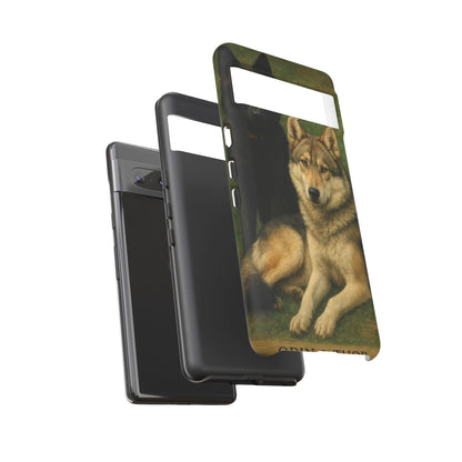 The Hybrids Legends Phone Case — Odin & Thor Vintage Canine Art Protective Cover