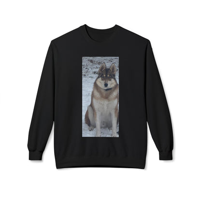 Wolf Portrait Crewneck Sweatshirt