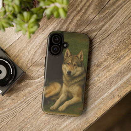 The Hybrids Legends Phone Case — Odin & Thor Vintage Canine Art Protective Cover