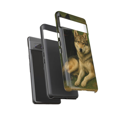 The Hybrids Legends Phone Case — Odin & Thor Vintage Canine Art Protective Cover