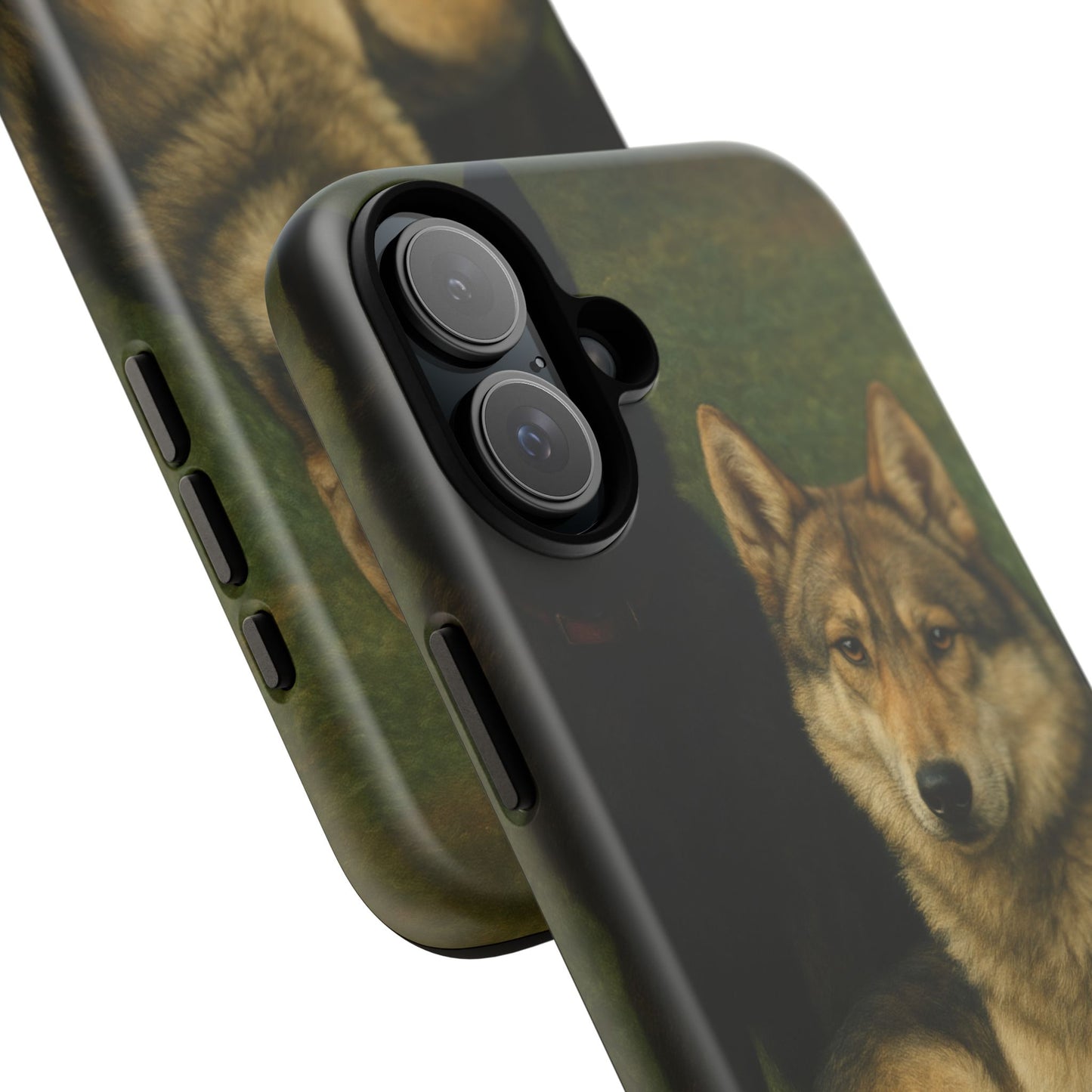 The Hybrids Legends Phone Case — Odin & Thor Vintage Canine Art Protective Cover