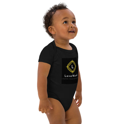 Organic cotton baby bodysuit