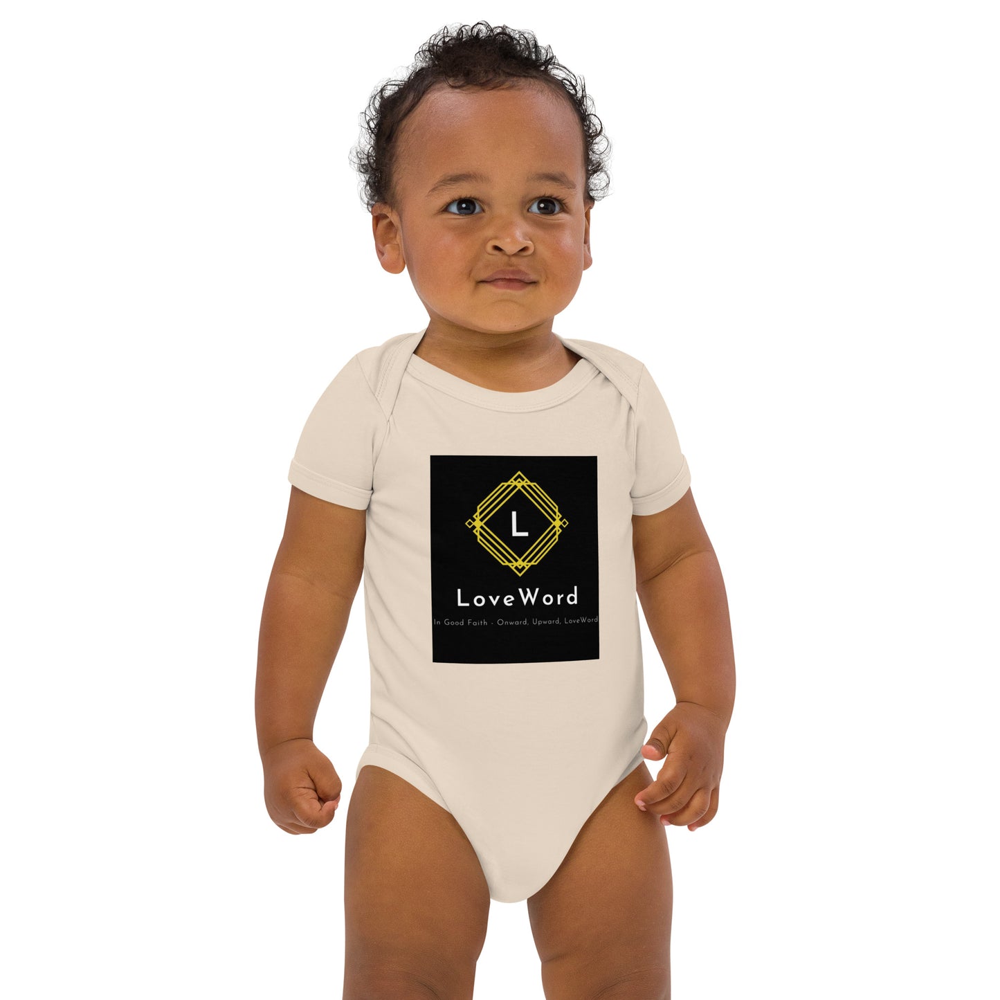 Organic cotton baby bodysuit