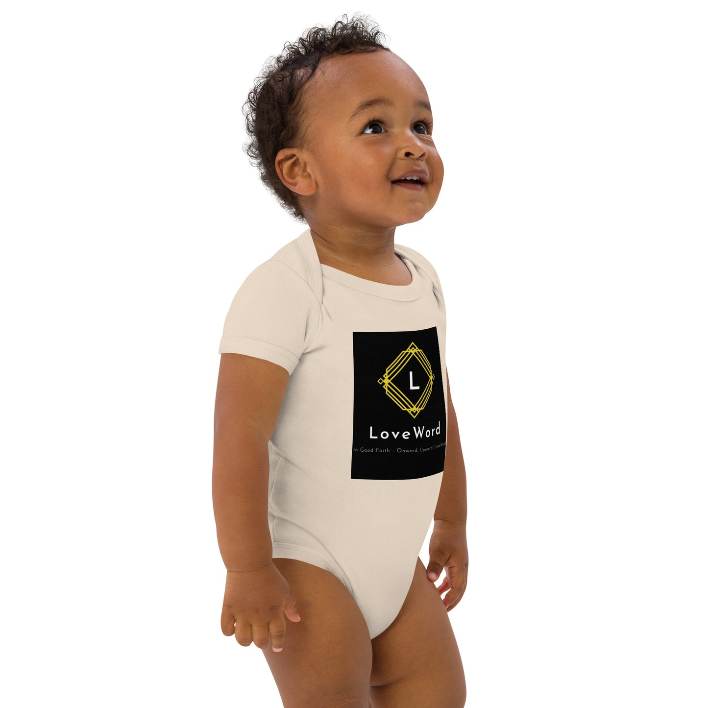 Organic cotton baby bodysuit