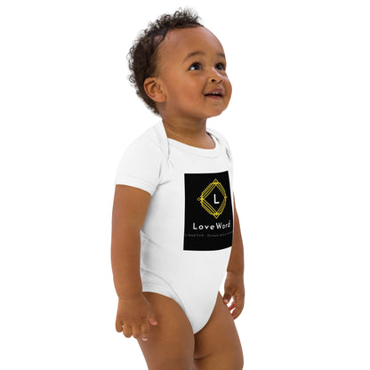 Organic cotton baby bodysuit